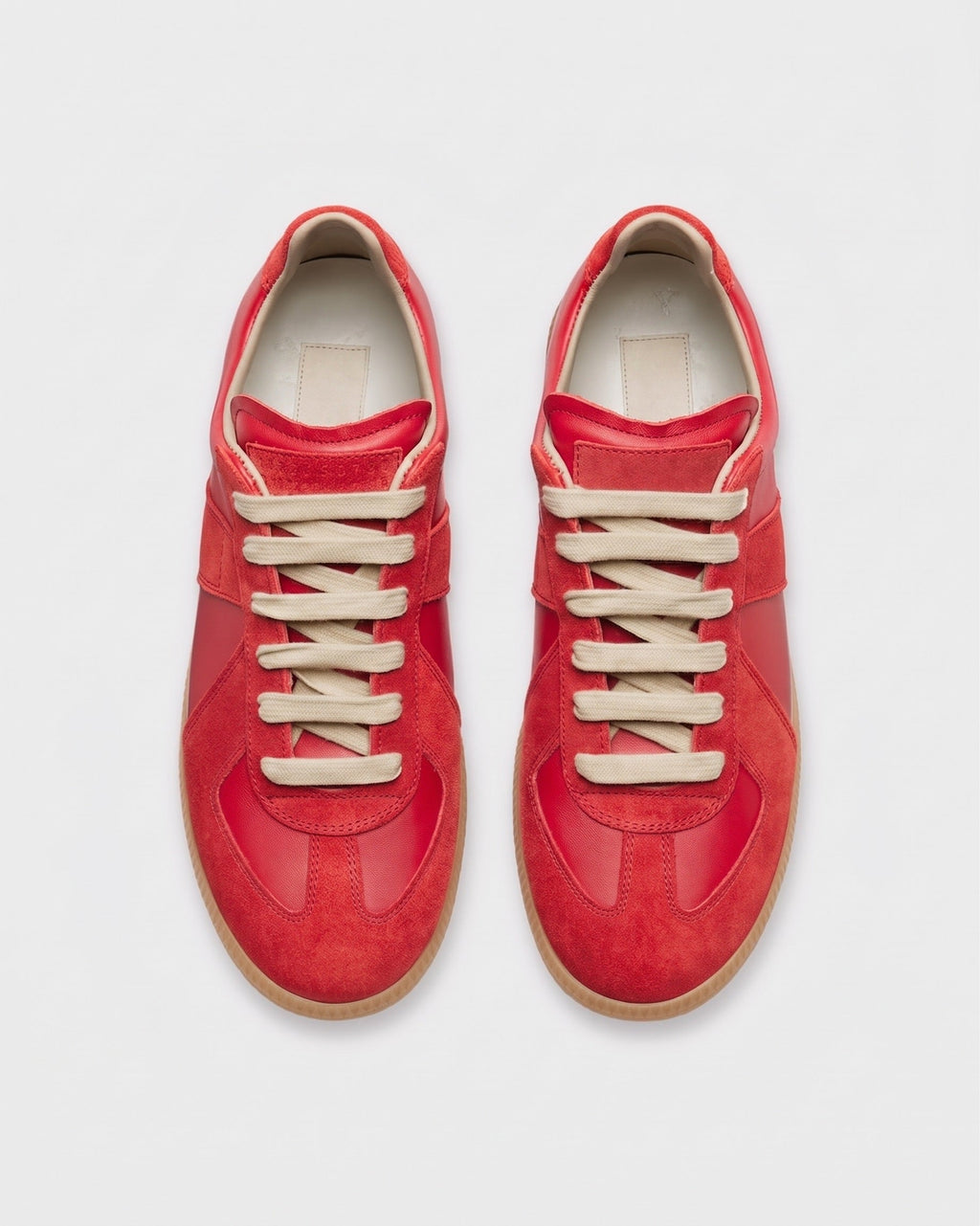 Sableau Gats Sneakers - Red top view