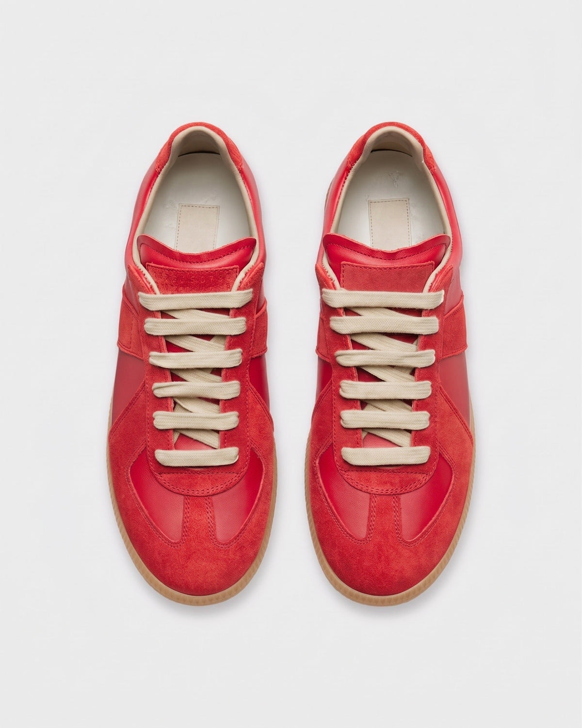 Sableau Gats Sneakers - Red top view