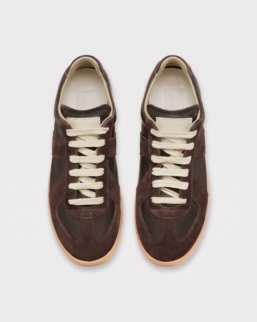 Sableau Gats Sneakers - Brown top view