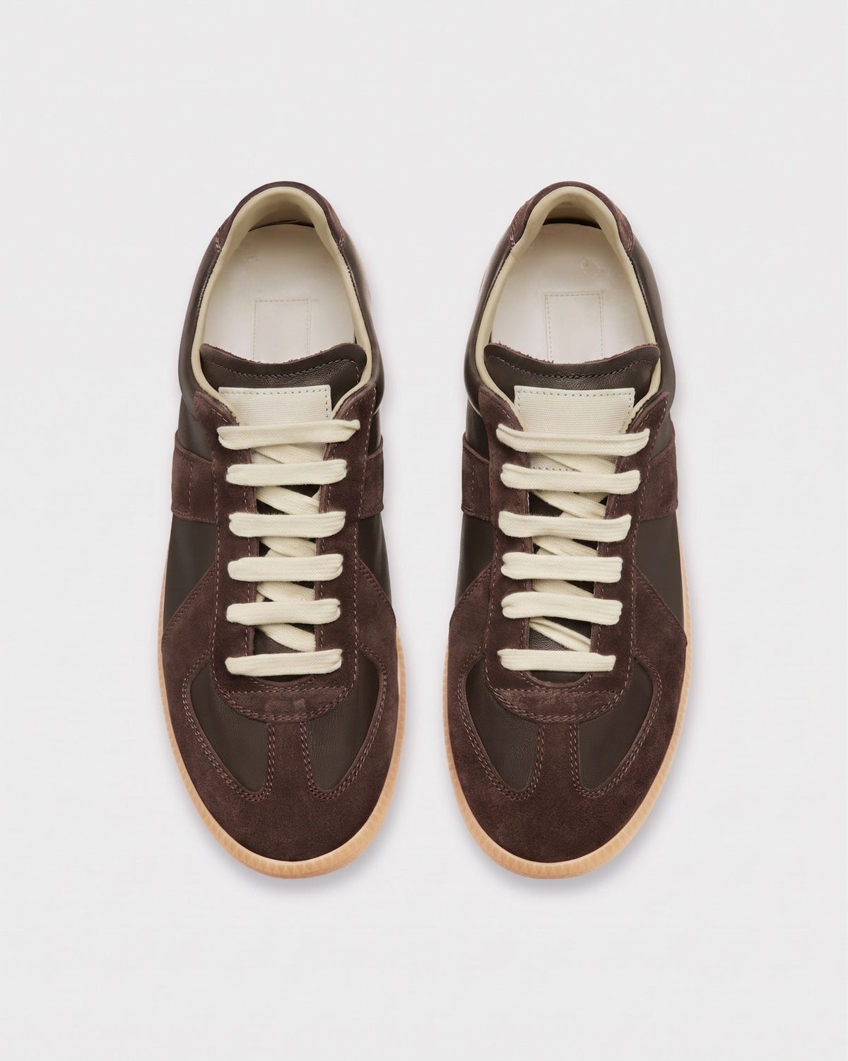 Sableau Gats Sneakers - Brown top view